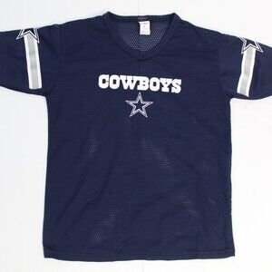Dallas Cowboys Blue Mesh Jersey Kids Medium Franklin Sports Football